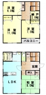 岡の辻貸家