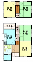五十目山町貸家