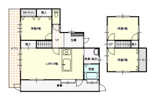 西岐波中古住宅