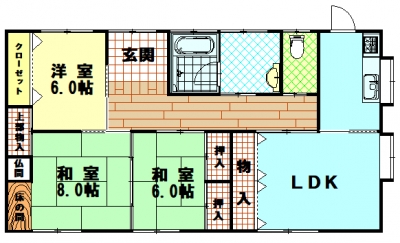 宮地町売家
