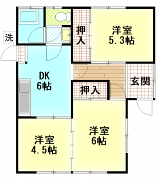 上宇部貸家1